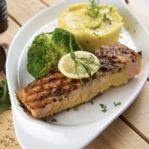 Salmon with Herbs